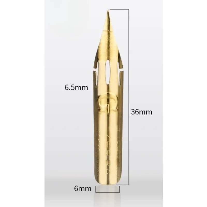 Goedkope Verkoop Zebra Kroontjespenpunt Kunst Schrijven Tekening Professionele Penpunten Schoolleraar Japan Tip Briefpapier Vervanging Pen Tips Gift