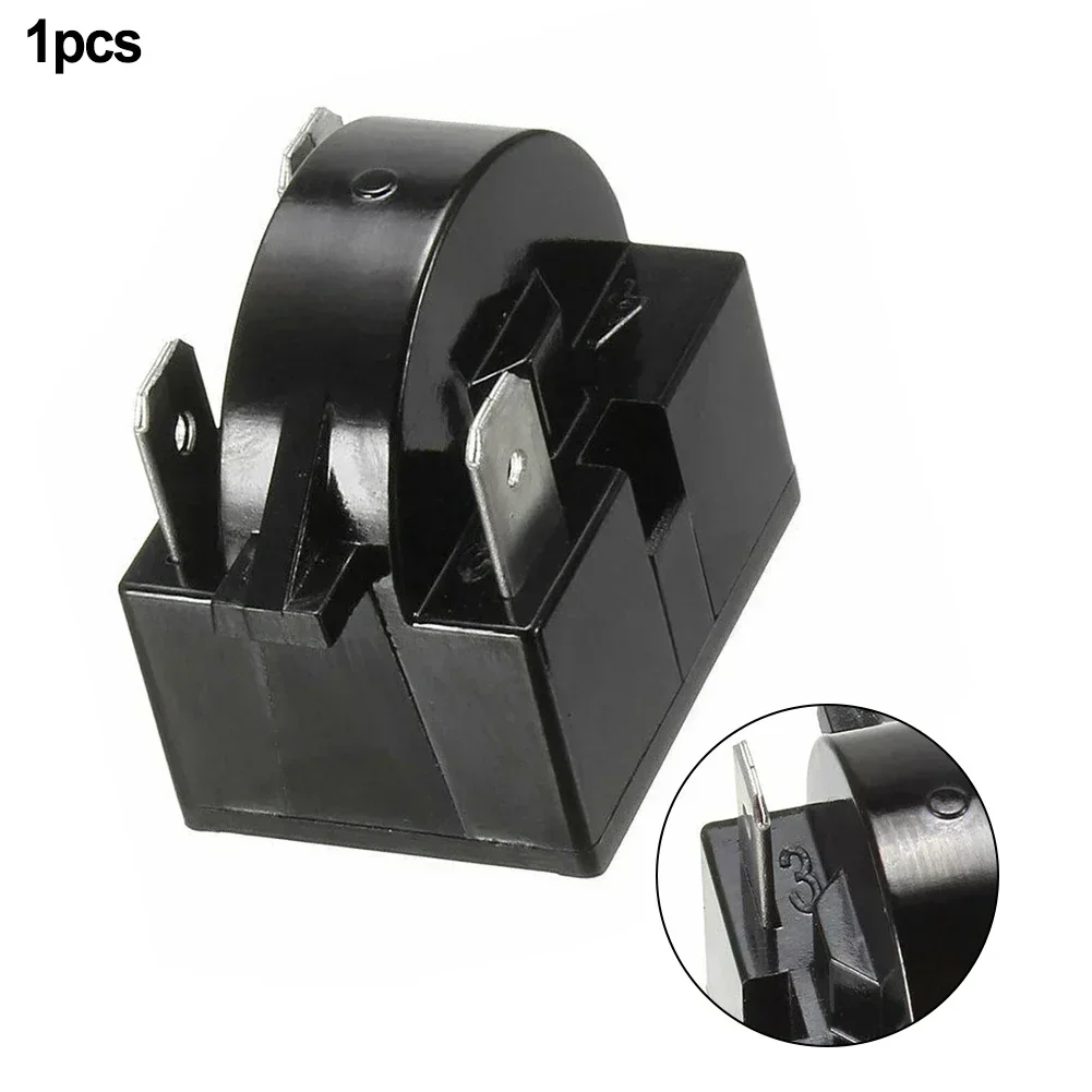 1PCS Refrigerator Coolers PTC Starter Relay 1/3/4Pins Air Conditioner Compressor Overload Protector Replacement Accessories