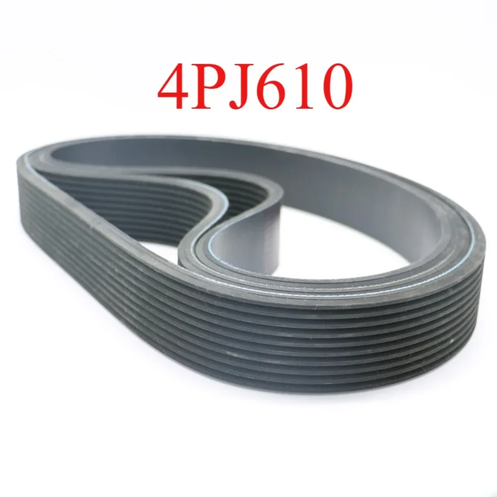 2pcs 4PJ610 Rubber Drive Belt,4 Rib,610mm Circumference,9.7mm Width Compatible With Metabo / Electra Beckum Band Saw(7233190017)