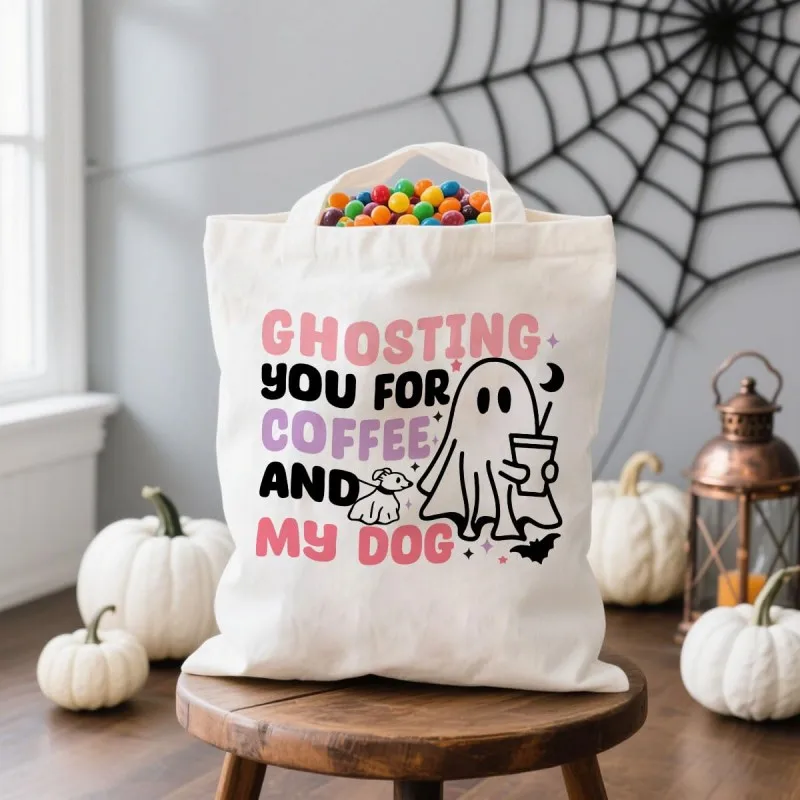 Cat Plant Canvas Tote Bag 2026 Cute Kitten Potted Women Large Capacity Shopping Bag Reusable Pet Lover Gift Daily Handbag