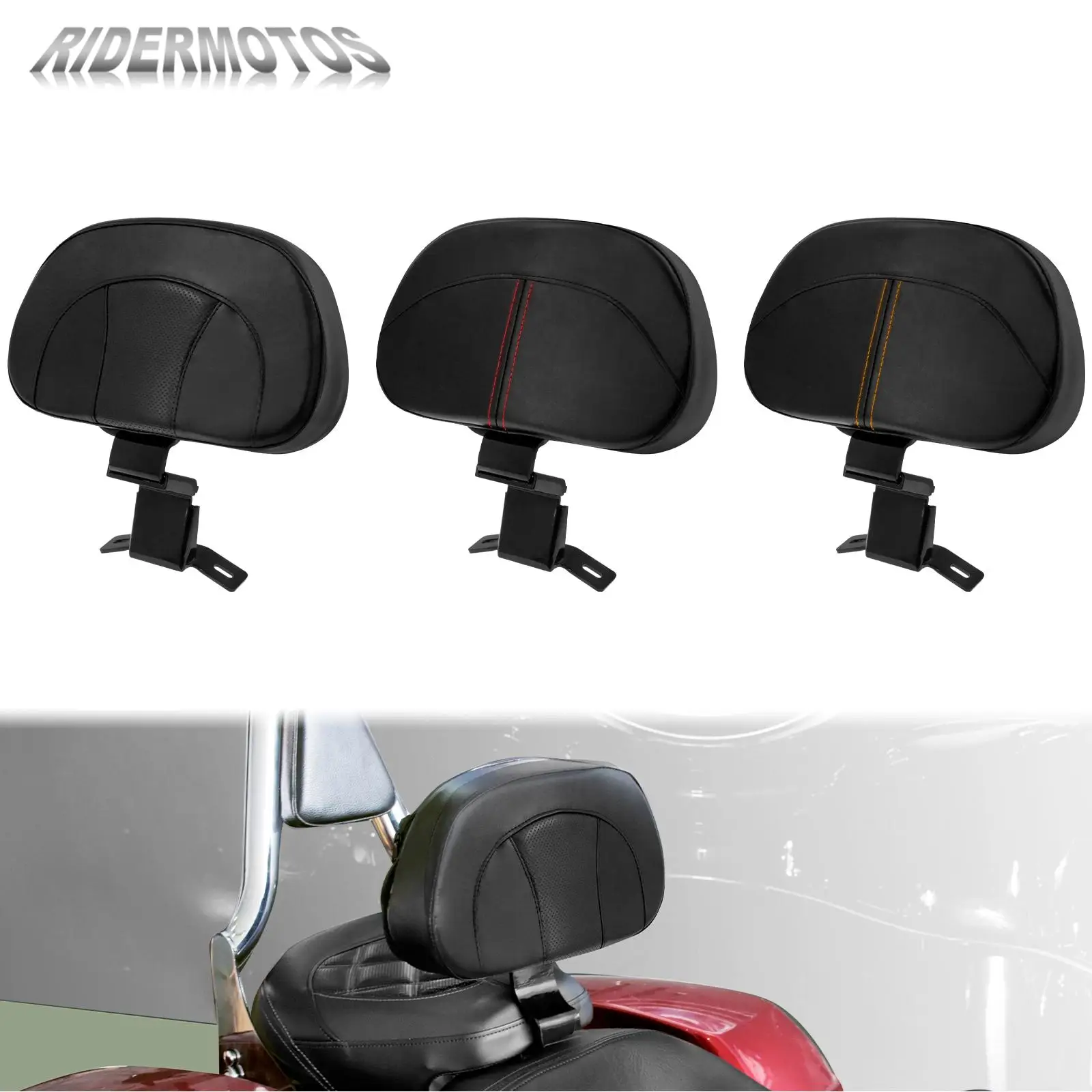 

Motorcycle Front Driver Rider Backrest Mounting Kit For Harley Touring CVO Electra Road Street Glide Road King 2009-2021 2022