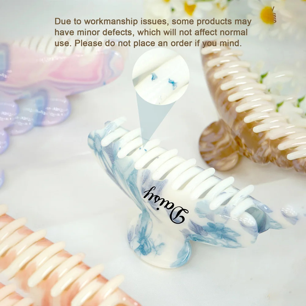 1pc Custom Logo Hair Claw Customizable Name Personalized Clip Custom Hair Claw Bridesmaid Gift Hairclips Hair Accessories