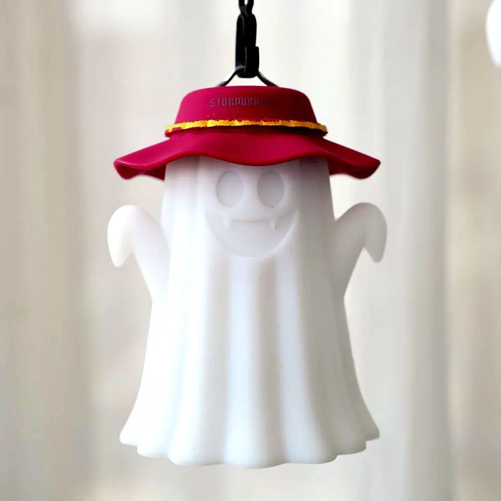 Cute Halloween Ghost Shape Silicone Camping Lantern Shade Goalzero/38Explore Lampshade Compatible With Various Camping Lights view 5