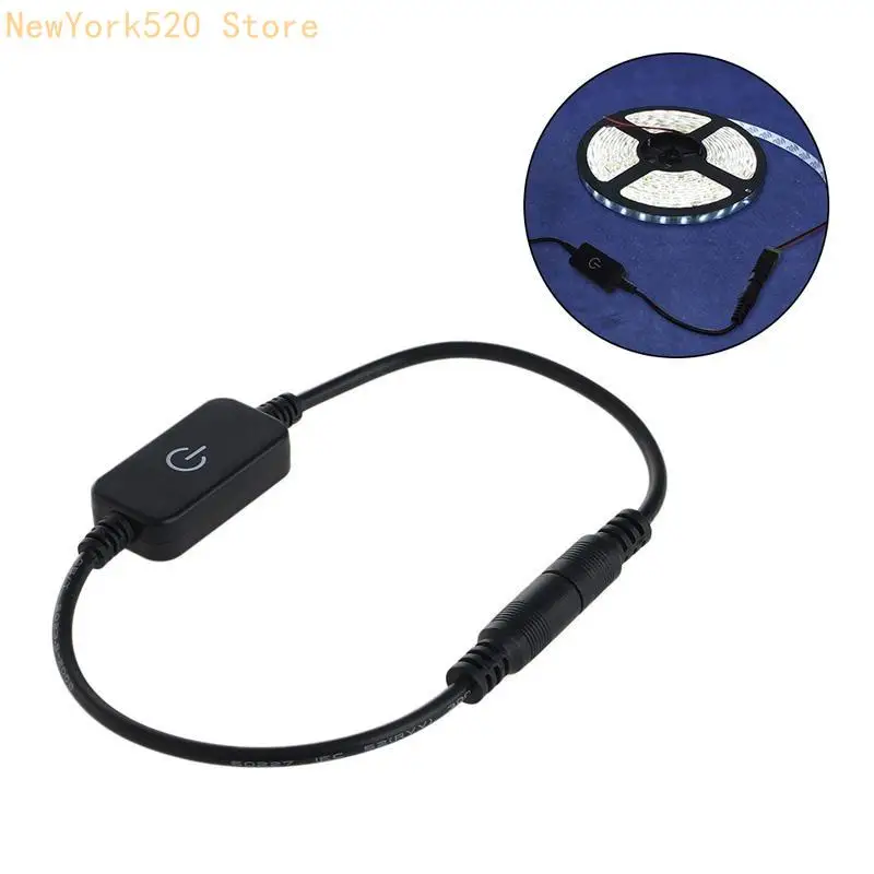 LED Dimmer for DC 12V-24V/4A for Single Color Led Strip for Touch Switch On/Off N84C