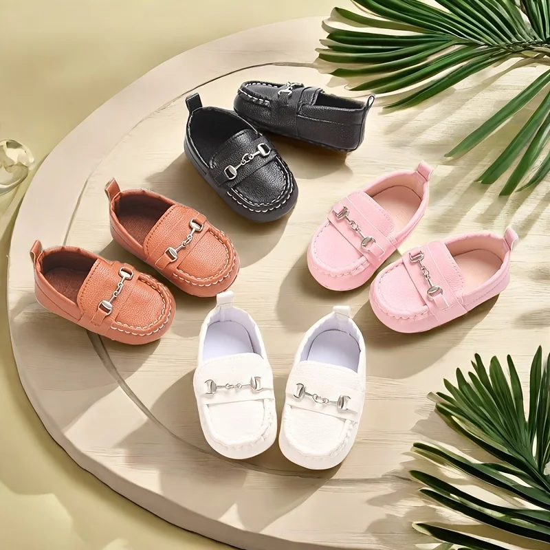 

Infant Pre-Walker Shoes 0-1Year Baby Boys Loafer Shoes Fashion Style Casual First Step Daily Footwear