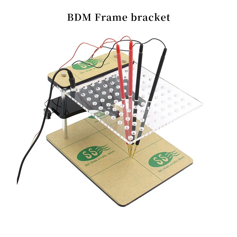 

Светодиодная рамка BDM с 4 ручками-зондами Адаптер для программирования ЭБУ для KESS KTAG KTM100 FGTECH BDM100