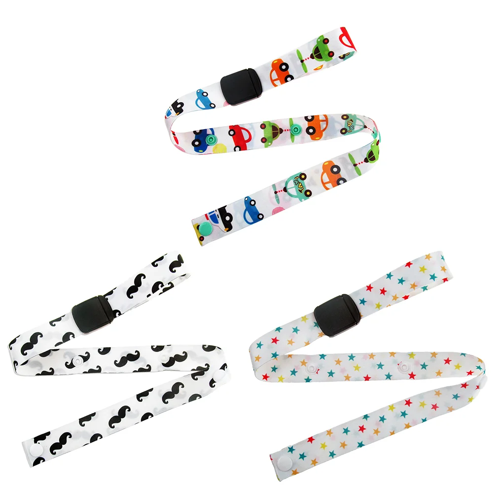 3 Pcs Baby Bottle Anti Drop Chain Strap Catcher Bottles Harness Straps Nursery