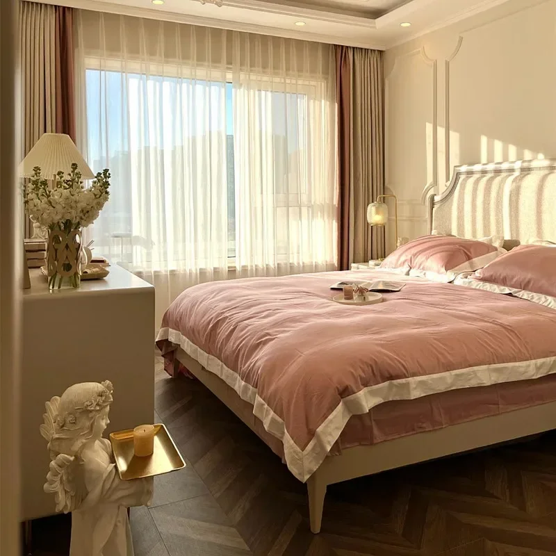 Cama de madera para niñas, diseño sencillo, cama moderna para humanos y perros, cama de masaje, estructura de dormitorio, cama de princesa, cama matrimonial, muebles para el hogar