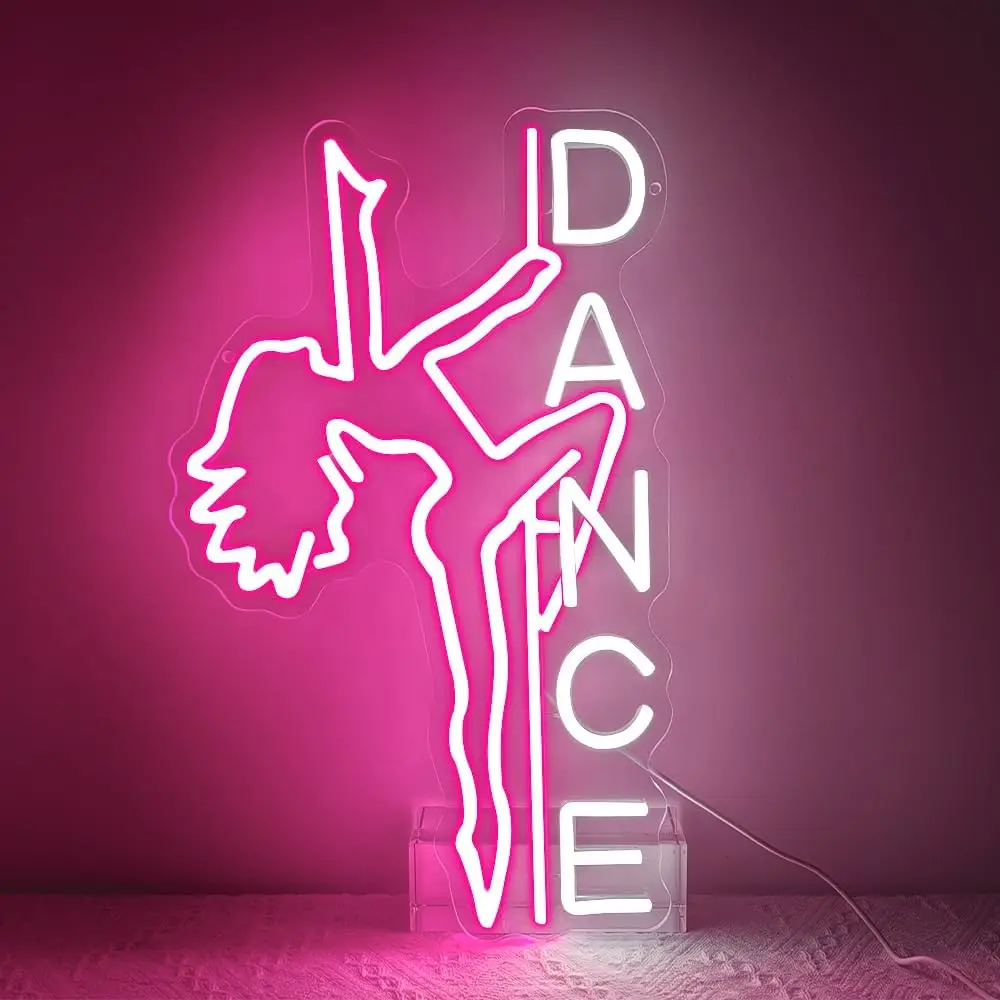 ダンスネオンサイン-usb調光式ledネオンライト-バー-寝室-クラブ-パーティー-マンケイブ-ダンサーポールダンス-ホームデコレーション-ギフト