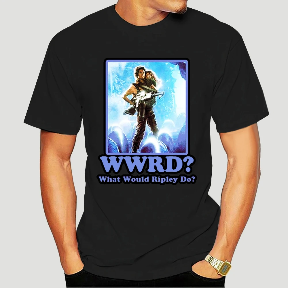 

Ellen Ripley WWRD What Would Ripley Do Aliens Fan T Shirt 5421X