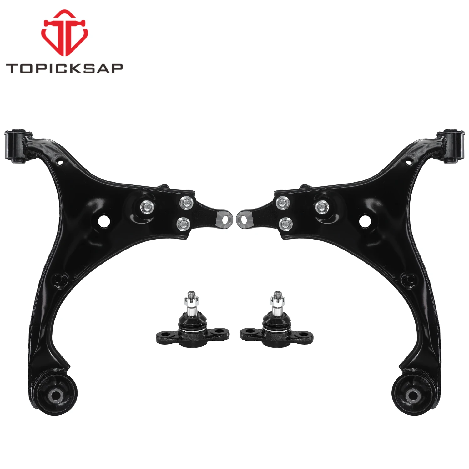 

TOPICKSAP 4pcs Front Lower Control Arm with Ball Joint Suspension Kit for Kia Forte Forte Koup 2010-2013