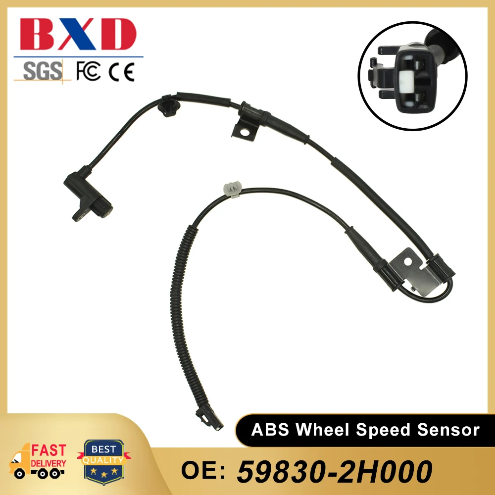 ABS Wheel Speed Sensor 59830-2H000 598302H000 Front Right For Hyundai Elantra 2007 2.0L 1975CC l4 Car Accessories Auto Parts