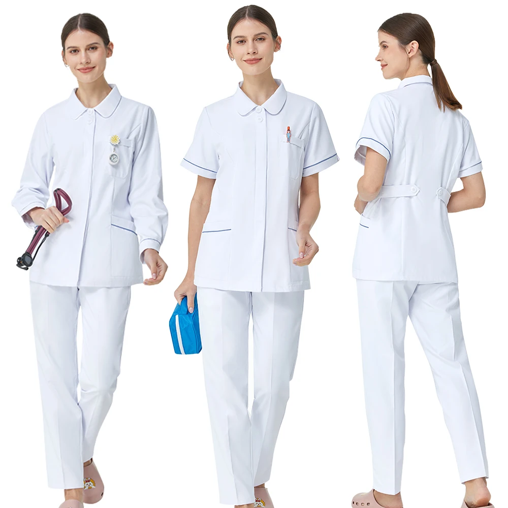 coll-neck-white-nurse-uniforms-sets-top-and-pants-medical-scrub-clothes-women-tooth-hospital-working-outfits-807