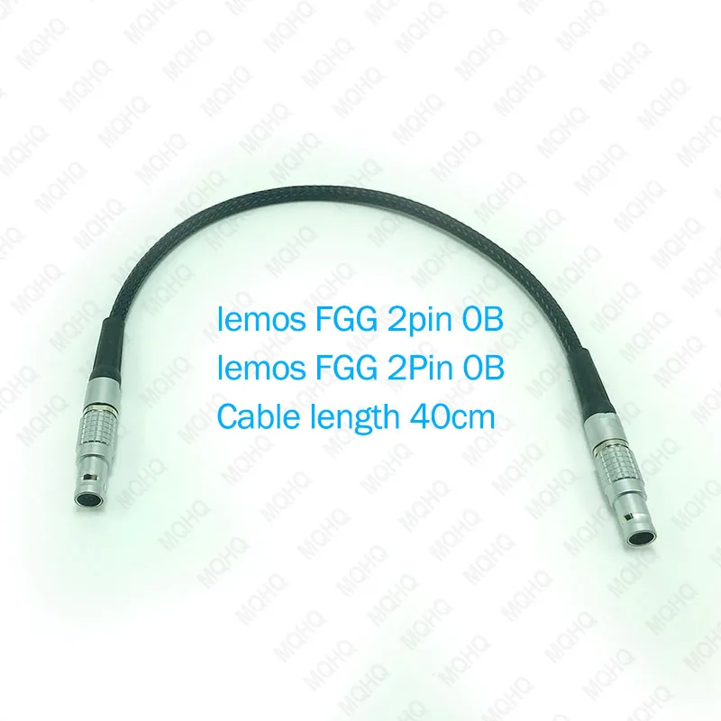 

Free shipping wholesale LEMOS CONNECTOR fgg 0B 2pin to fgg 0B 2pin 40cm shielded Fabric wire