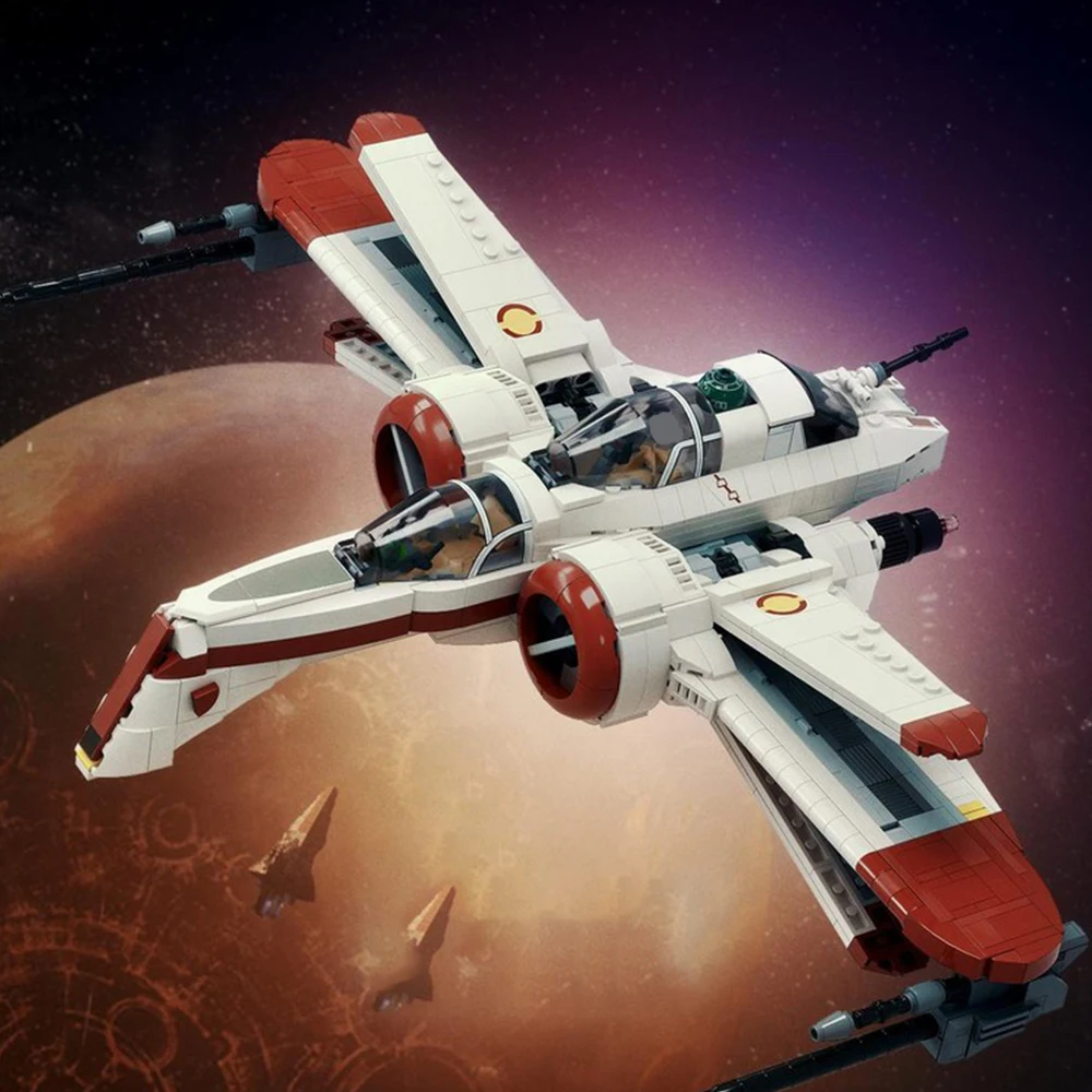 

Новый MOC Space Wars Space Battleship Building Blocks PiXEL-DANs ARC 170 Модель Starfighter DIY Сборка Детский набор игрушек 1145 шт.