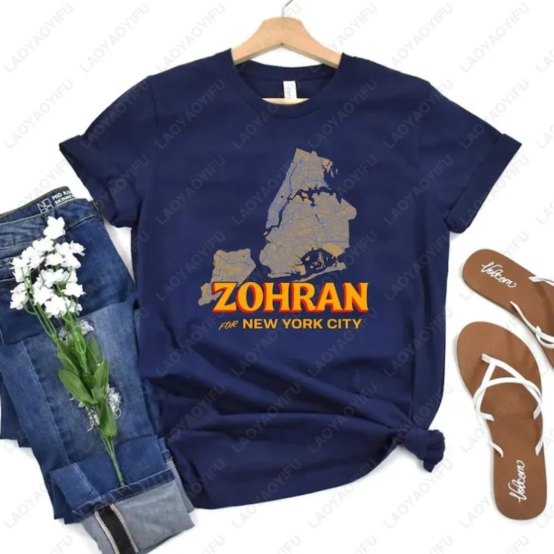 

Mayor Mamdani 2025 NYC’s First Muslim Mayor Shirt Fashion Progressive Democrats Tees Zohran for New York City Cotton Unisex Tops
