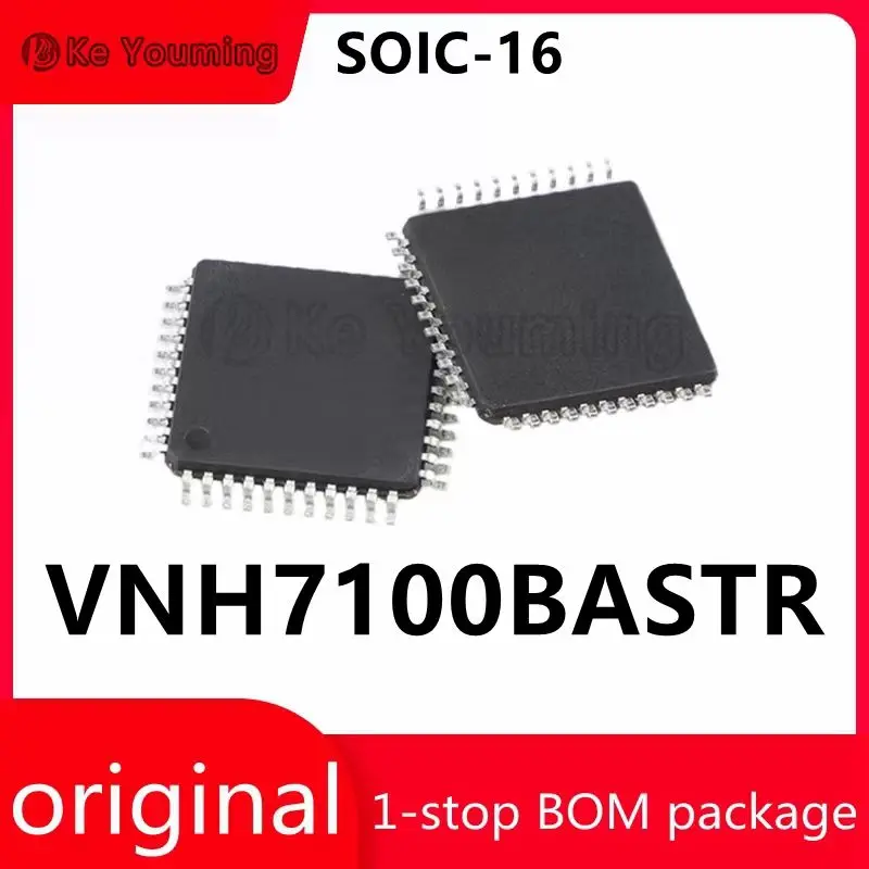 2PCS Integrated Circuit Motor Driver Ignition Controller, VNH7100BASTR SOIC-16, IC Power Management, PMIC