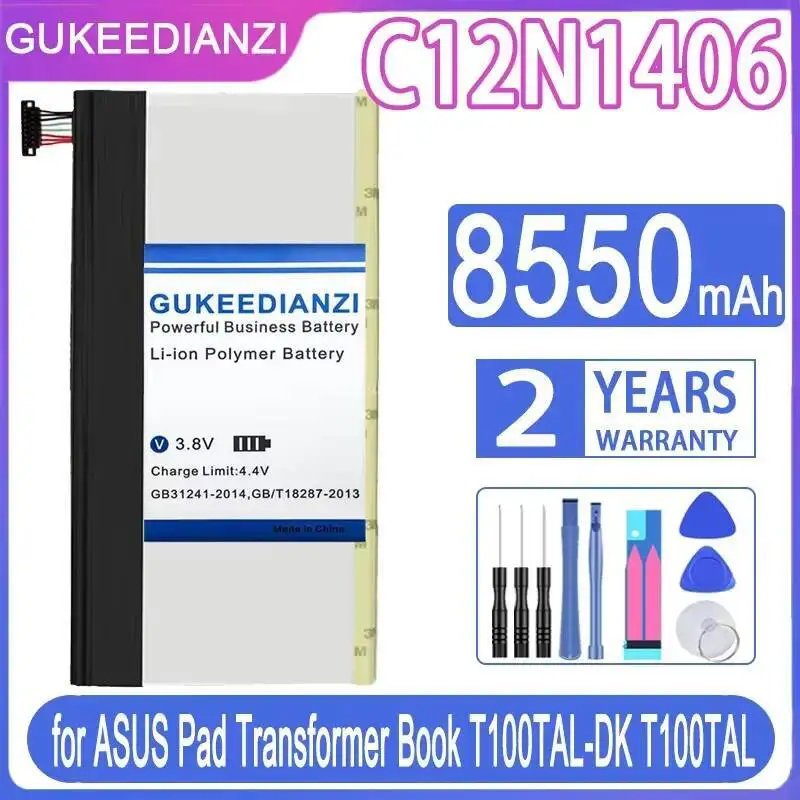 

C12N1406 8550Mah Tablet Battery Reliable Power Supply For Asus Transformer Book T100TAL-DK T100TAL