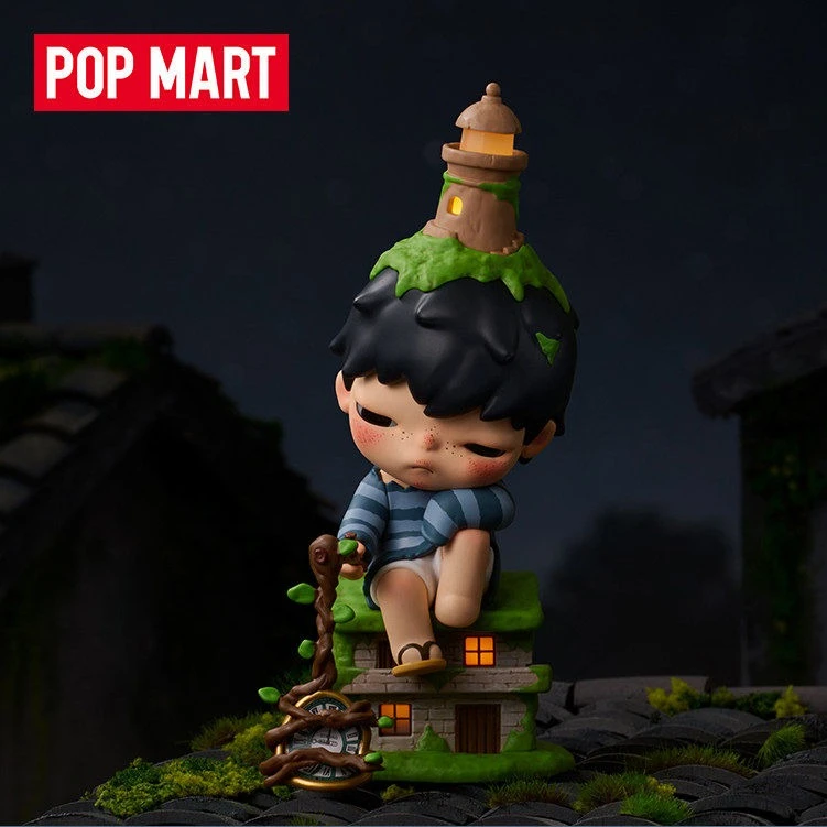 

New POP MART Hirono Behind Time Series Handmade Desk Decorations Featuring Fashionable Toys Original and Genuine in Stock