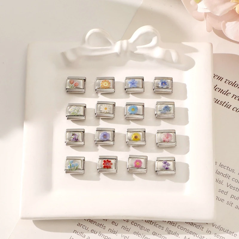 جديد جميل الحيوانات الأليفة القطط والكلاب وصلات سحرية إيطالية تناسب 9 مللي متر سوار الفولاذ المقاوم للصدأ النساء الرجال DIY بها بنفسك صنع المجوهرات