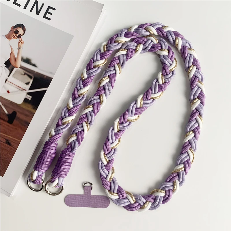 Nieuwe telefoonkoord Afneembare verstelbare ketting Lanyards voor tas Camera Crossbody Mobiele telefoonriemen Nekclip Koord Touw