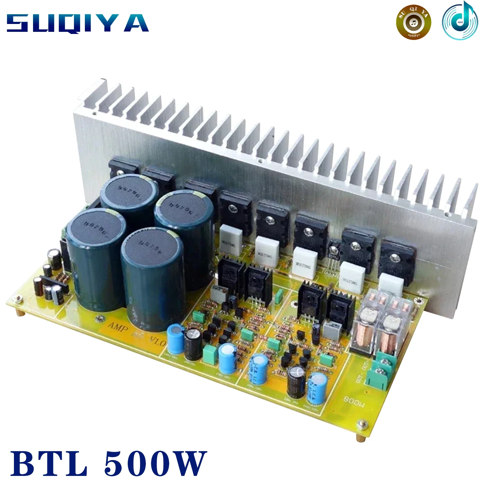 

NJW0281 NJW0302 / MJL4281 MJW4302 / 5200 1943 BTL Fully symmetric double difference Amplifier board DIY kts