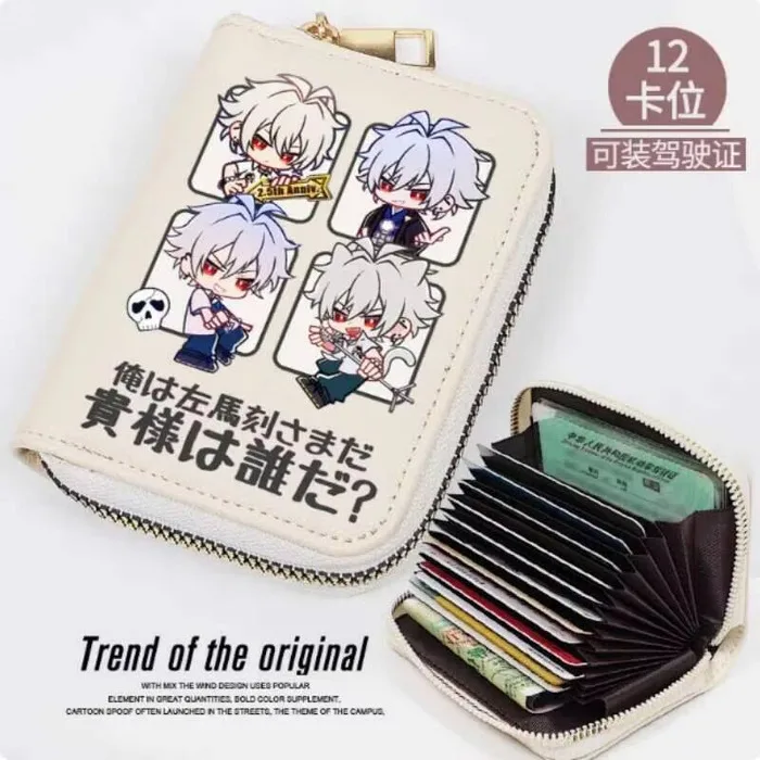 

Аниме SAMATOKI AOAnimeSUGI Дневники Модный кошелек из искусственной кожи Кошелек для карт Монета на молнии Держатель для денег Сумка Косплей Подарок B1937 Аниме