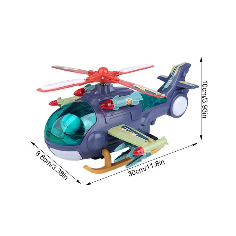 Crianças helicóptero brinquedo dos desenhos animados musical crianças avião brinquedo com aviões leves planador bonito helicóptero drones voando aeronaves jogos