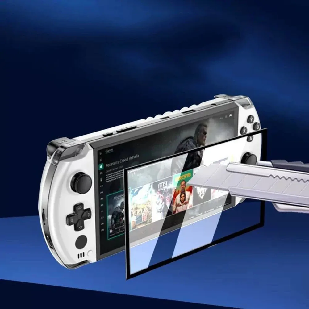 ل GPD Win 4 واقي للشاشة من الزجاج المقسى فيلم 9H صلابة الزجاج المقسى الأفلام المضادة للوهج شاشة واقية الزجاج المقسى