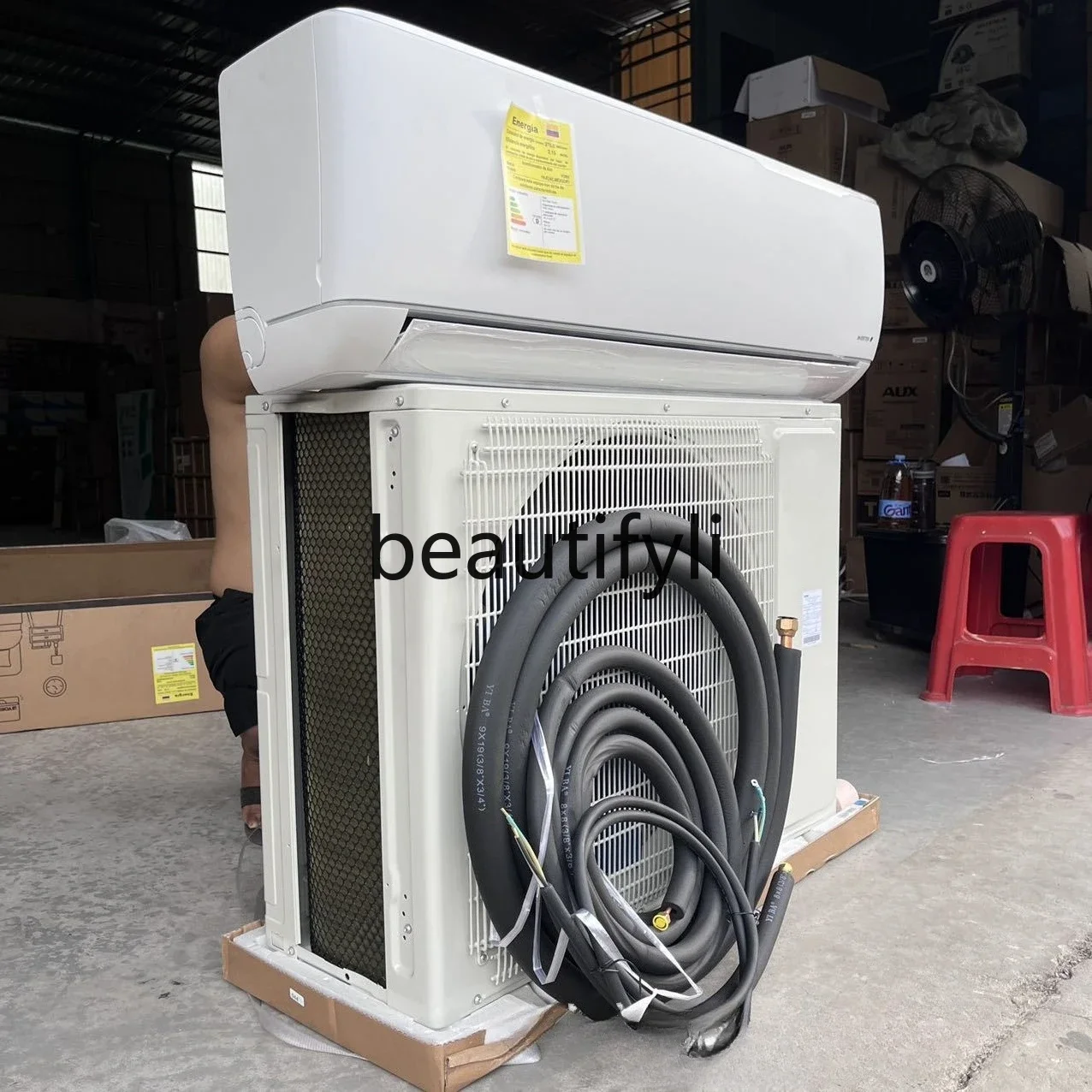 Z189 24000Btu inverter cooling only split air conditioner 3hp air conditioner