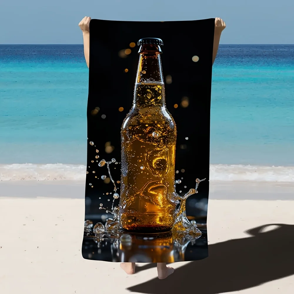 Ice Cream Beach Towel , Soft towels suitable for travel, swimming pools, vacations and beach days.