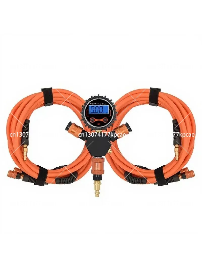 Off Road Vehicle Tire Inflate Deflator Multi Way Hose Air Up Down Control System