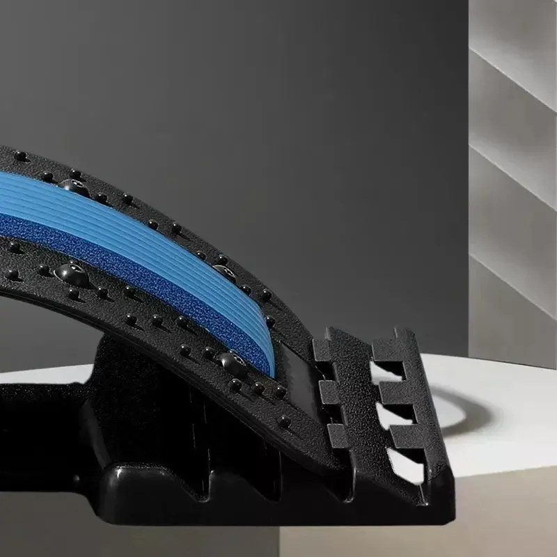 1 قطعة جهاز مهدئ الظهر القطني تمتد العمود الفقري القطني تخفيف ضغط الأعصاب تدليك مغناطيسي فقرات قطنية مصحح الظهر #2