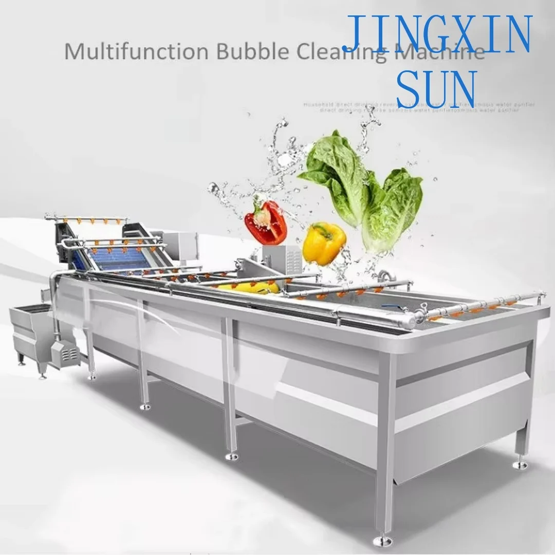 Automatic Sweet Potato Onion Tomato Cleaning Washer Lemon Peanut mango Strawberry Fruit Vegetable air Bubble