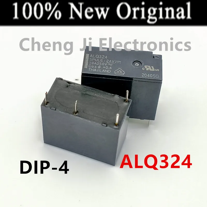 10PCS/Lot    ALQ305 、 ALQ312  、ALQ324    DIP-4    New original universal power relay  10A   5VDC  12VDC   24VDC