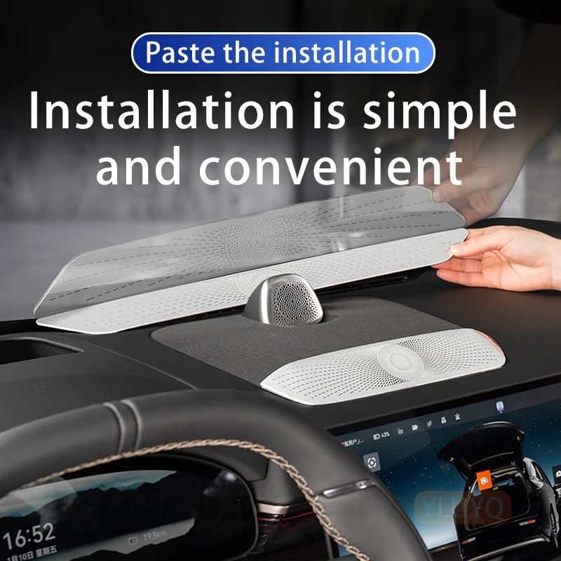 For ZEEKR 7X Air Conditioner Outlet Mask Instrument Typhoon Outlet Protective Cover Car Interior Modification Upgrade Parts 5