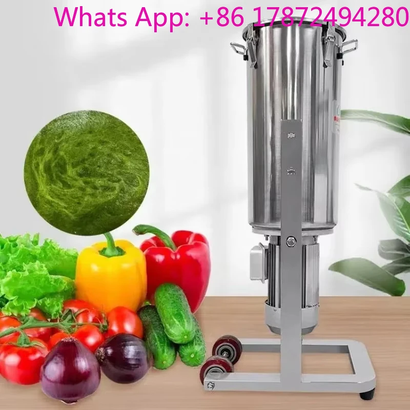 100L Commercial Onion Vegetable Cutter Blender Mixer Hummus Chopping Machine