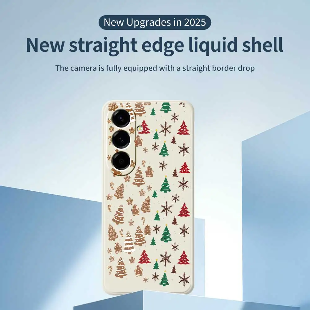 عيد الميلاد نمط الحالات الهاتف لسامسونج غالاكسي A56 A32 A23 A22 5G A32 A23 4G A55 A54 A53 A52 A51 A35 A34 A31 A25 A24 غطاء ناعم