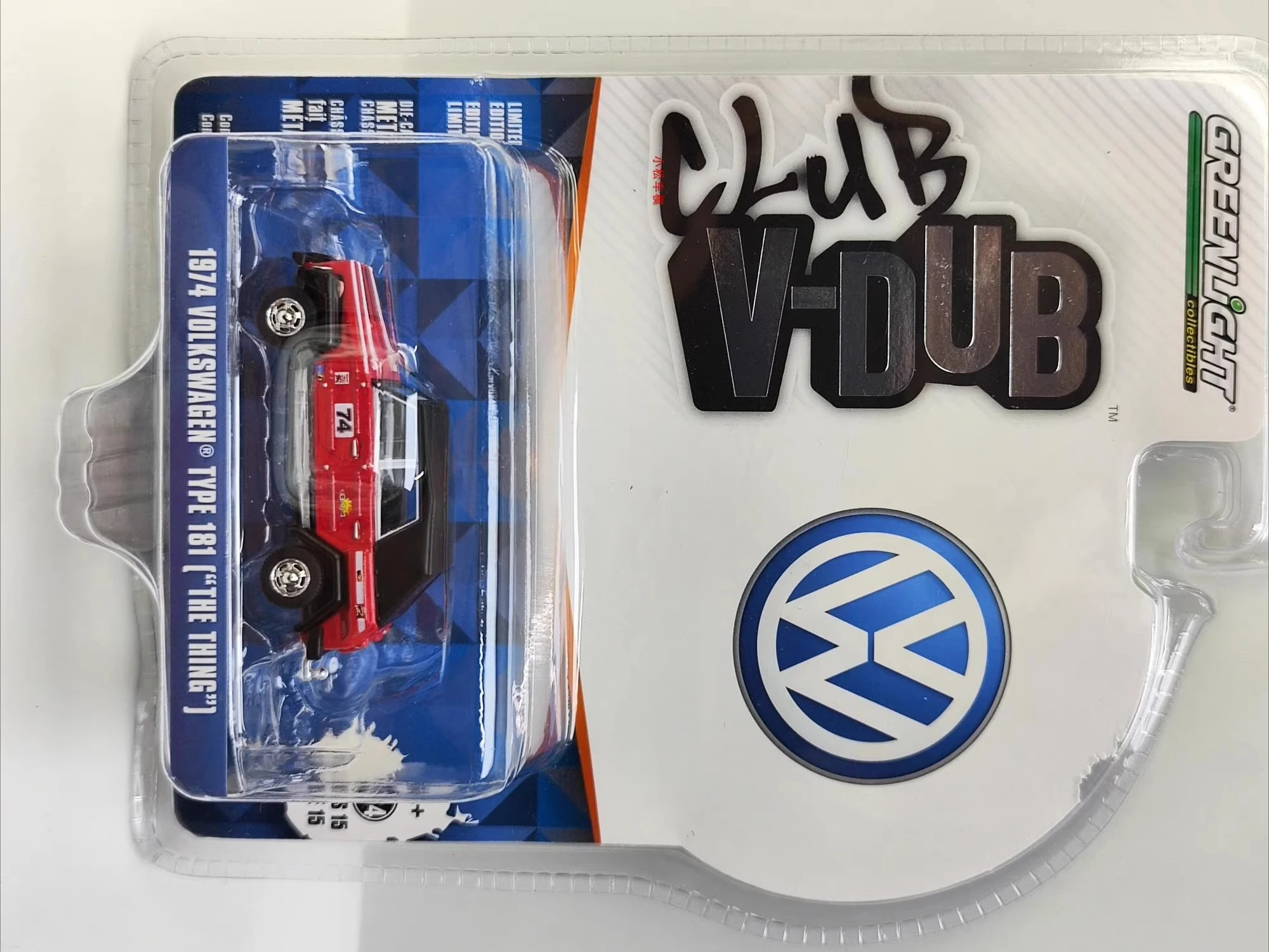 

Limited Edition Model Greenlight 1:64 Club Vee-Dub Collection 15 -1974 BAJA Original Wrap Wall Hanging Gift for Friends