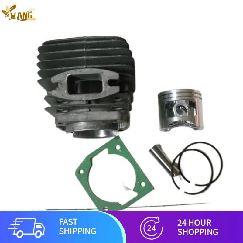 

Цилиндр 4500 в сборе 43 мм с комплектом поршней для деталей бензопилы 45 куб.см.