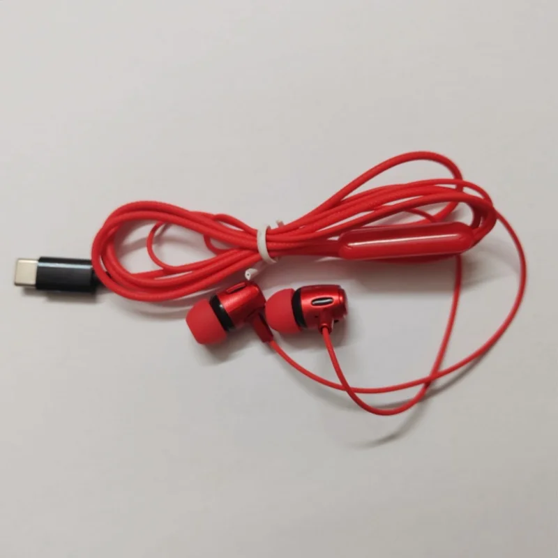 2025 NEW c04 In-ear Wired Earphone For Xiaomi Samsung NOTE 10 NOTE 20 S21 S20 Cellphone Headphones with Mic Wired Headsets