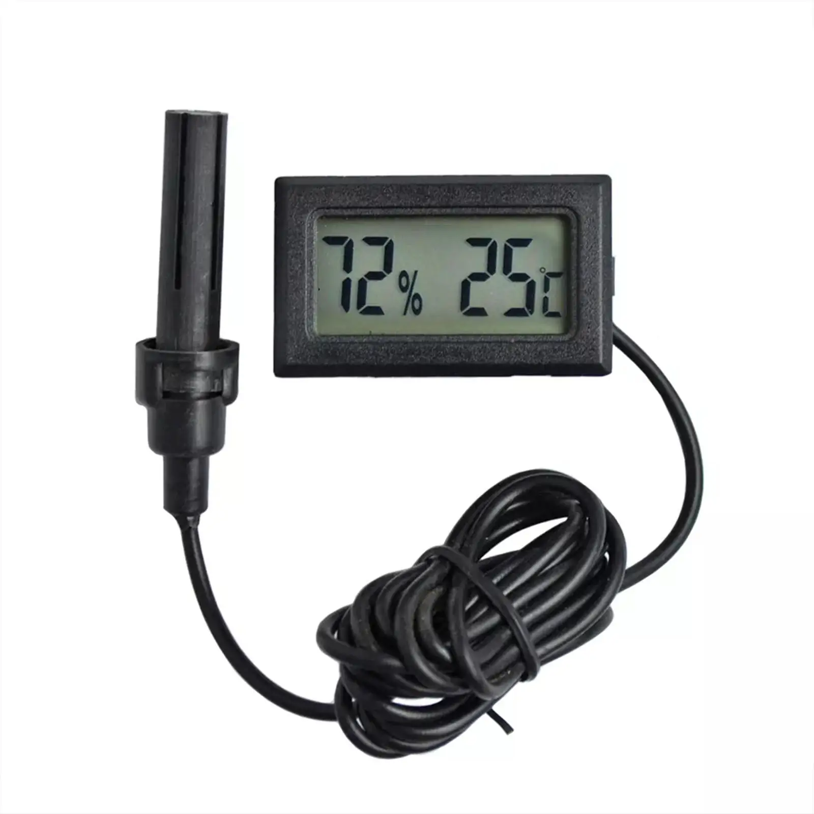 Mini LCD Thermo-Hygrometer Indoor Digital Temperature Thermostat Sensor Humidity Meter Mini Thermomether Digital Termometer