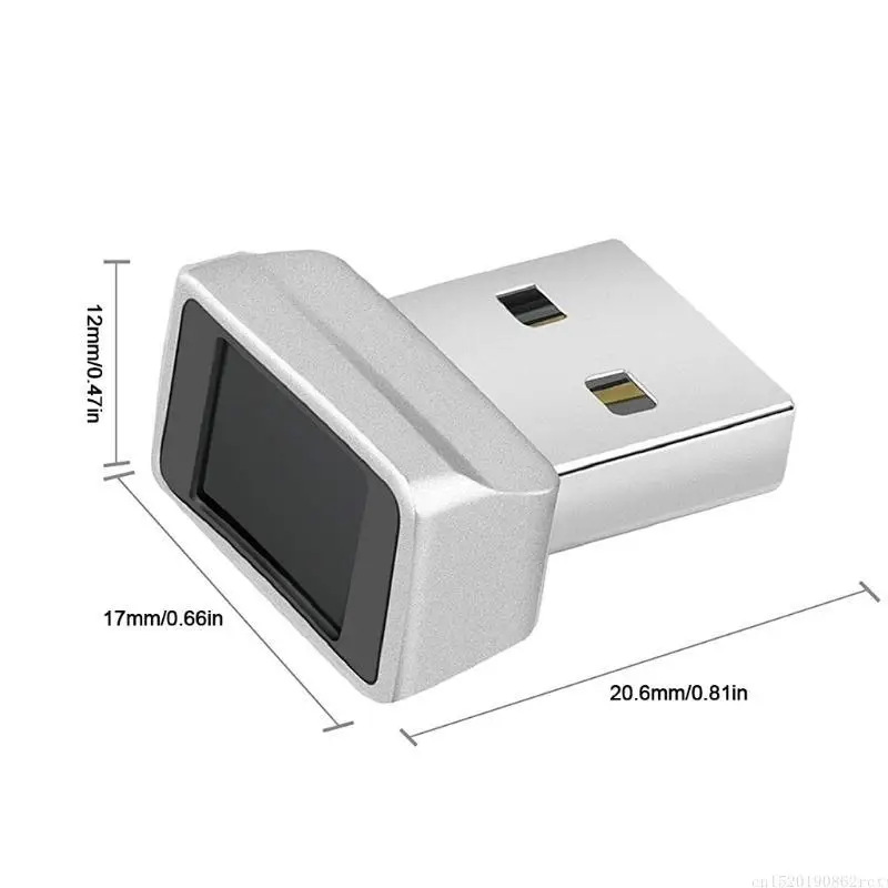 D5BB mini USB draagbare vingerafdruklezer voor aanraakbeveiliging voor pc -computer voor wind