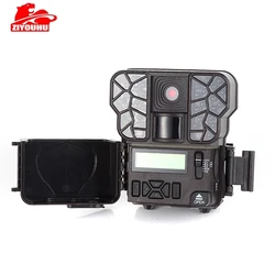 ZIYOUHU-MMS HD Outdoor Hunting Trail Camera, Infrared Real-Time Transmission Night Vision Camera Wildlife Animal Scouting Device