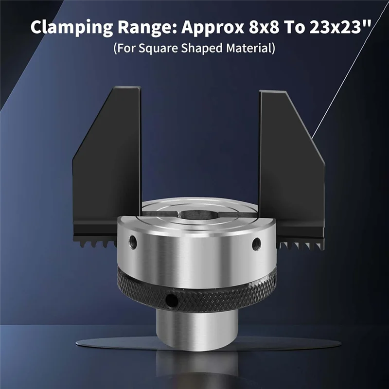 BAAG-2 นิ้ว 2-Jaw ปากกาเจาะเครื่องกลึงไม้ Chuck 1 นิ้ว X 8TPI ด้ายโดยตรง, เฉพาะปากกาเจาะเครื่องกลึง Chuck Chuck