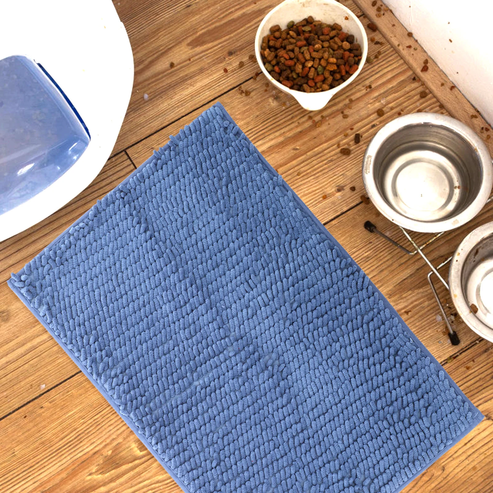 

Small Animal Cage Liner Washable Reusable Anti Slip Chenille Pet Cage Pad Hamster Guinea Pig Rat Training Pee Mat