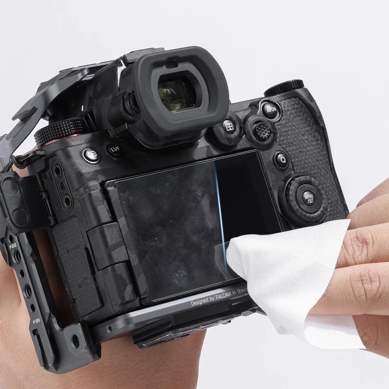 Ulanzi Camera Lens Cleaning Cloth, Fibra de alta densidade, Telefone Binocular Óculos de Limpeza para Canon, Nikon, Sony, 50Pcs