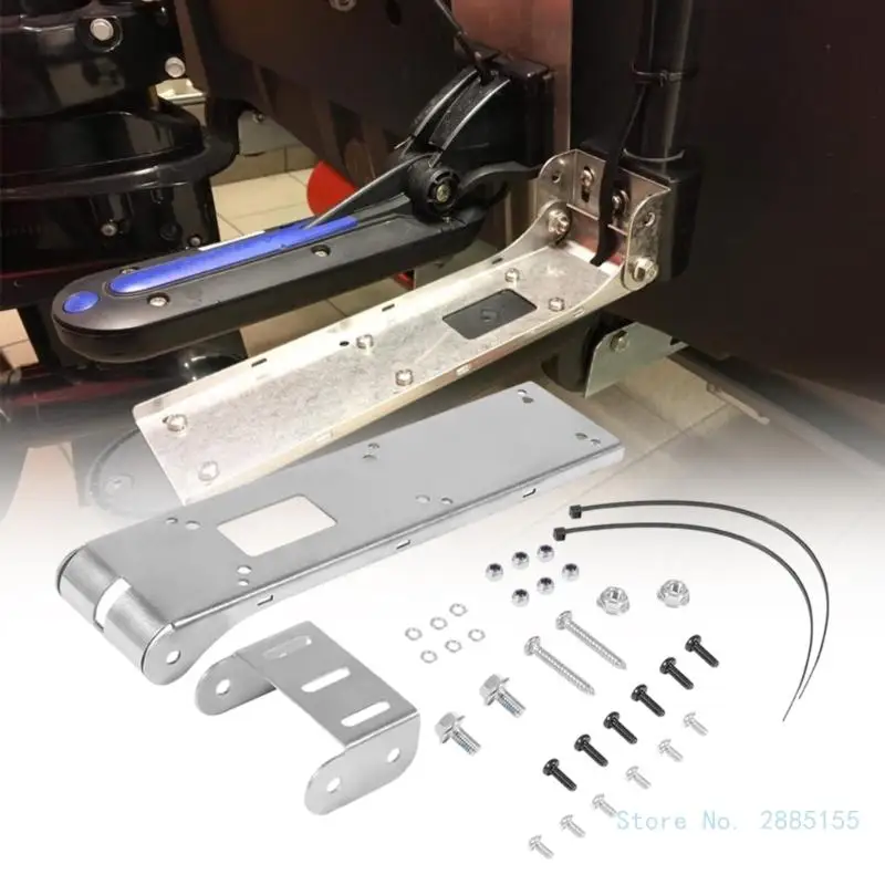 Transducer Bracket 000-12603-001 Shockproof Strong Structure Skimmer Transom Mount Stable Support Suitable for TotalScan