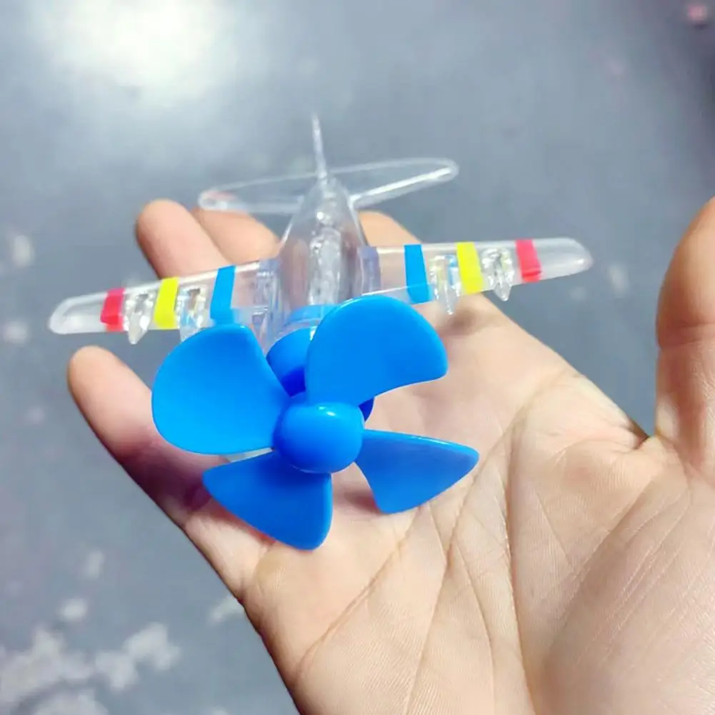 항공기 장식 바람 장난감 바람 업 비행기 장난감 비행 자동차 장식 항공 매니아를위한 설정 자동차에 대한 Led 조명 바람