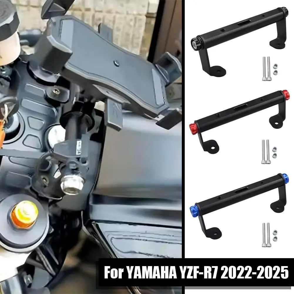 

Motorcycle Navigation Bracket Expansion Rod For YAMAHA YZF-R7 2022-2025 Mobile Phone Stand Multi-functional Frame Accessori O0R2